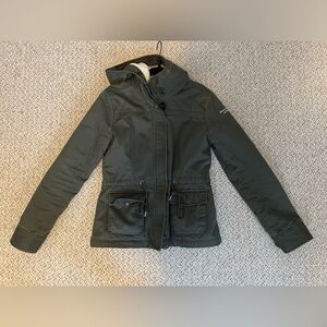 Abercrombie & Fitch Sherpa lined Jacket